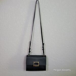 Schutz Small Leather Bag Buckle